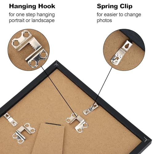 image for Fixwal Picture Frames Set, 15 Pack Wall Frame Set in 3 Different Finis