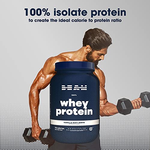 BEAM Be Amazing - Whey Protein Isolate Powder | Soy and Gluten-Free Protein Powder for Muscle Grow Support | Post Workout Shake with Digestive Enzymes & Recovery | Vanilla Soft Serve, 25 Servings - Image 4