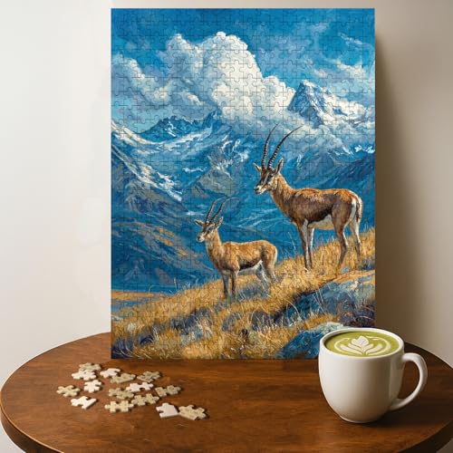 Wildlife Antelope Antilope casse-tête 500 pièces 20 x 15 po