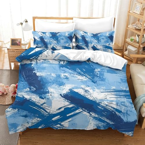 Housse de couette ado graffiti abstrait pour lit simple 140x200 - 2