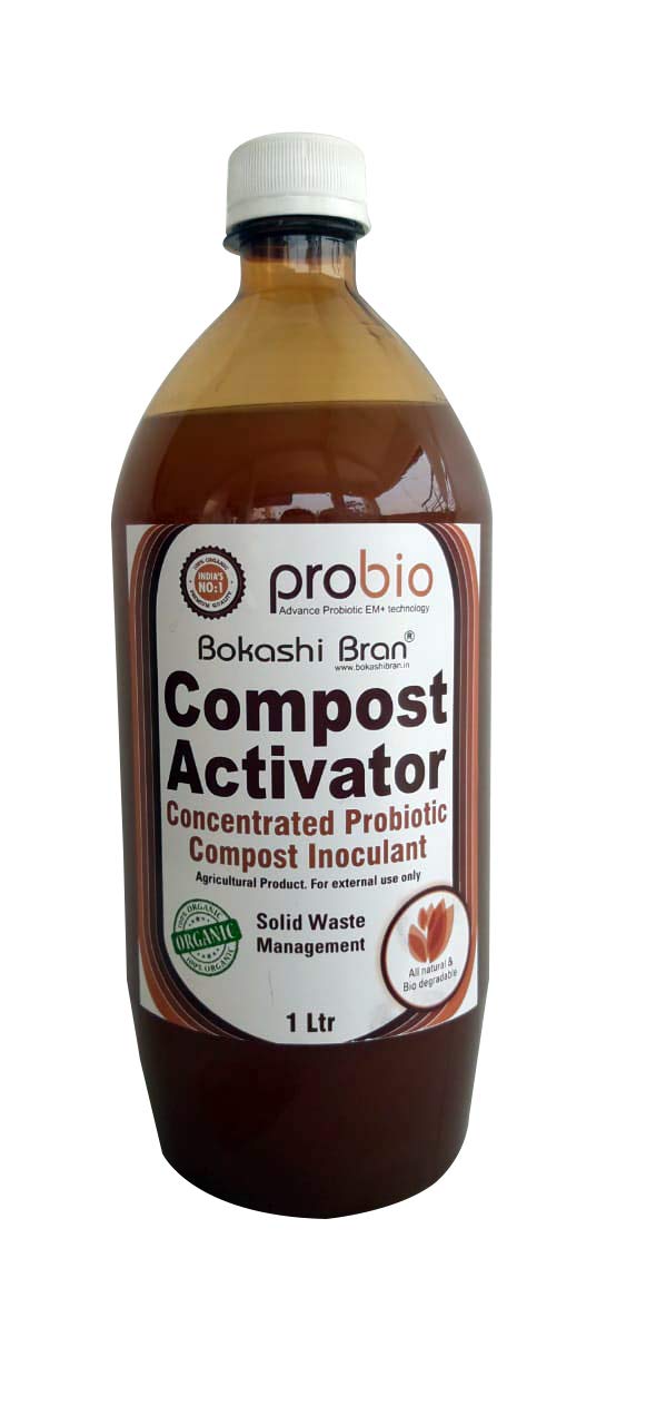 Bokashi Bran Organic Compost Activator Compost Liquid Compost All Kind of Kitchen Waste, Dry Leaves, Farm Waste 1 LTR (B07S7VQHCR) Amazon Price History, Amazon Price Tracker