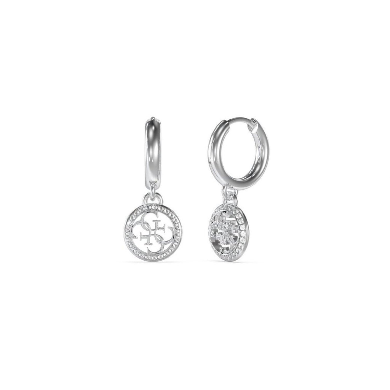 Guess 32023460 Damenohrringe, Edelstahl, Zirkonia