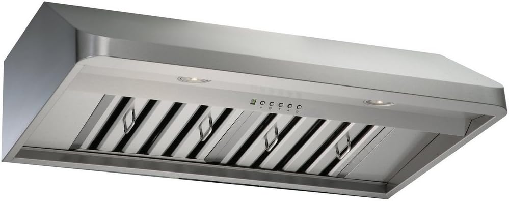 KOBE CHX9130SQB-1 CHX91 Series Under Cabinet Range Hood, 30-Inch, Stainless Steel