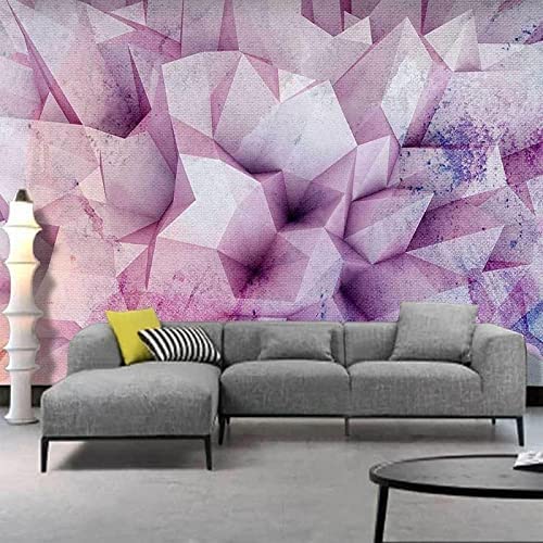 Papier peint 3D peler et coller amovible sans résidu pour grand mur de salon