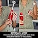 OVENTE Electric Immersion Hand Blender 300 Watt 2 Mixing Speed with Stainless Steel Blades, Powerful Portable Easy Control Grip Stick Mixer Perfect for Smoothies, Puree Baby Food & Soup, Red HS560R