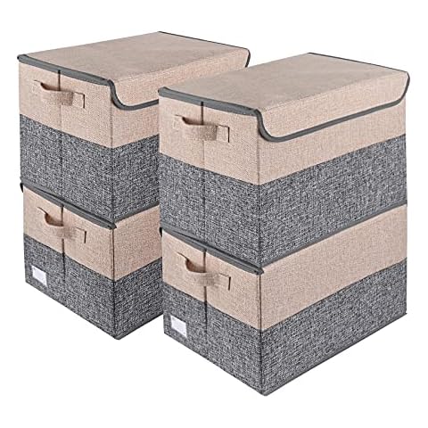 E-MANIS Caja de almacenaje plegable con tapa Cover