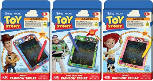 JA-RU Toy Story Rainbow Drawing Tablet Colorful Draw Pad 7916-6