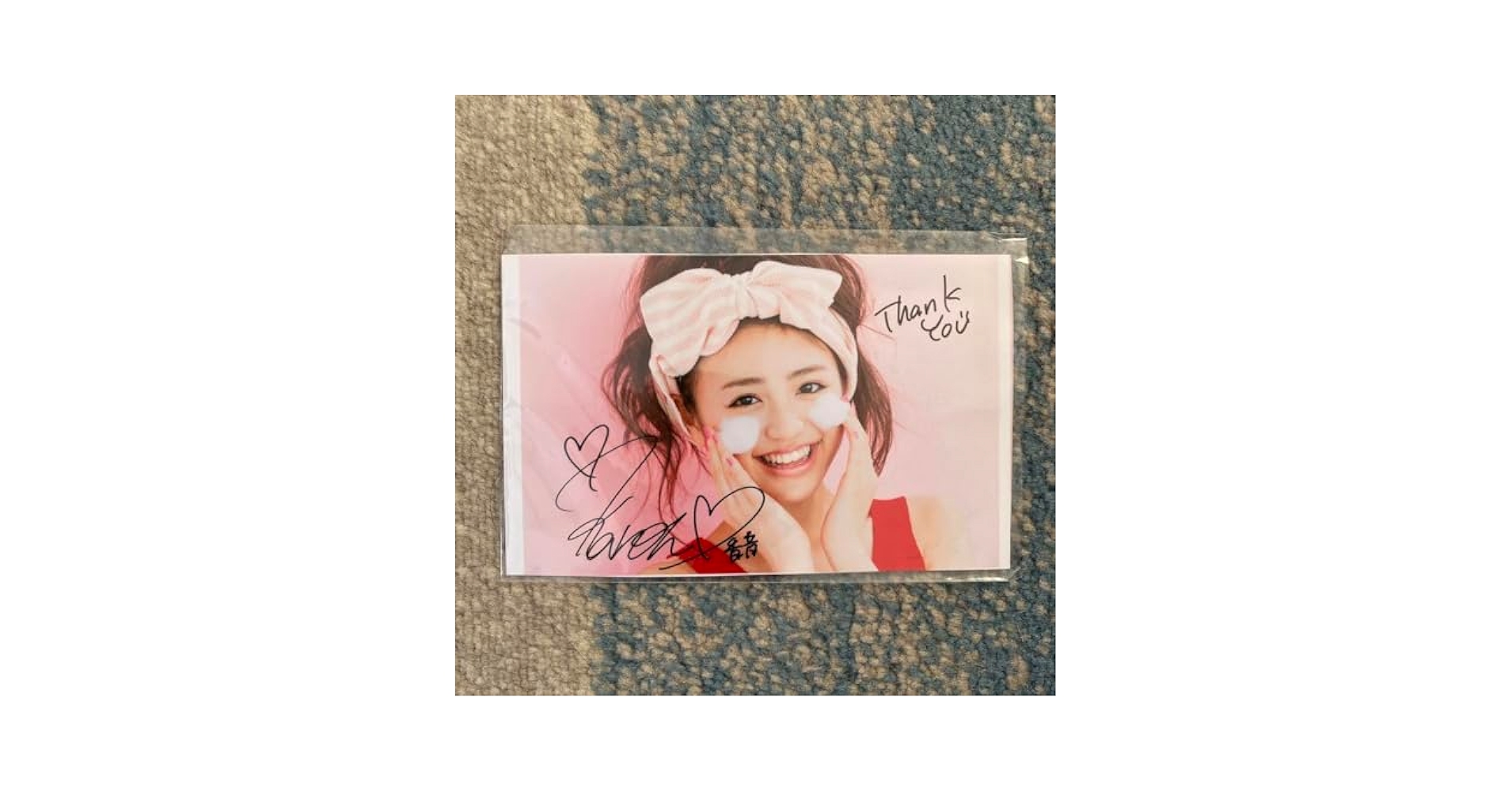 香音　サイン入りビーチ写真 nicola 懸賞 Amazon | 直筆サイン入りチェキ 市原薫 ◇ バーレスク東京