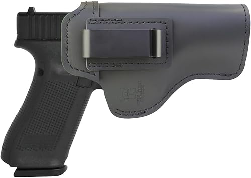 Funda de cuero IWB para el interior de la cintura oculta de transporte se adapta a Glock 17 19 20 21 22 31 37 45 48 Gun3 4 5 o pistolas de tamaño