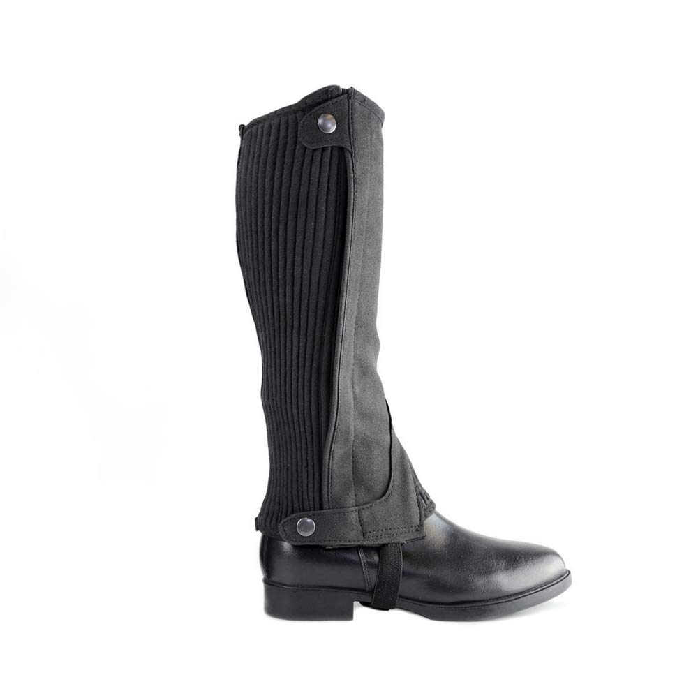 HyLAND Adults Amara Half Chaps (M) (Black)