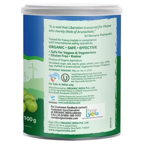 Organic India Triphala Powder #TOP3