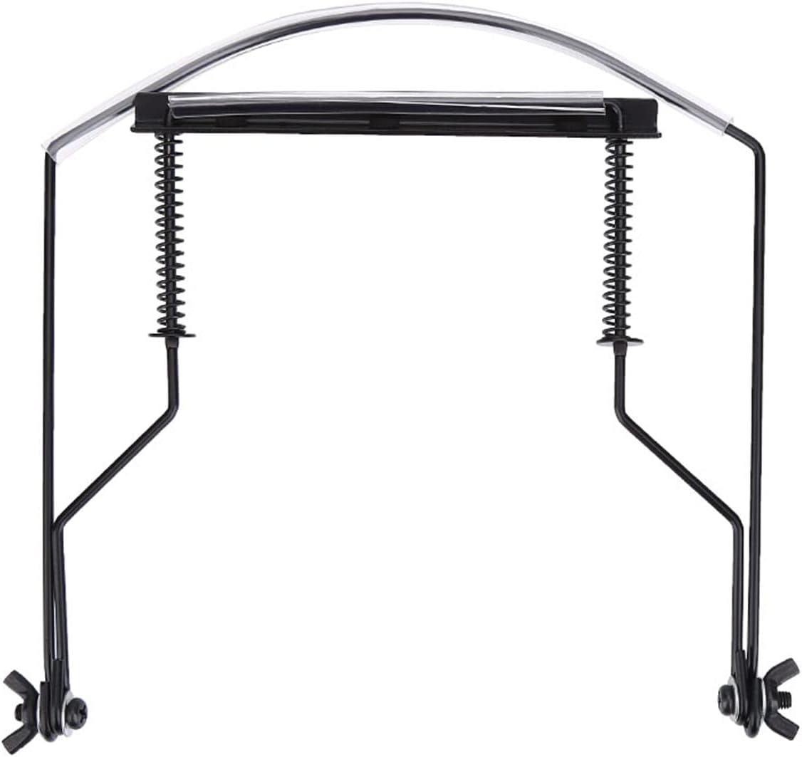 Harmonica Rack, Adjustable Metal Harmonica Holder 10 Hole Black Support for Beginners Musicians Practice Stage Performances