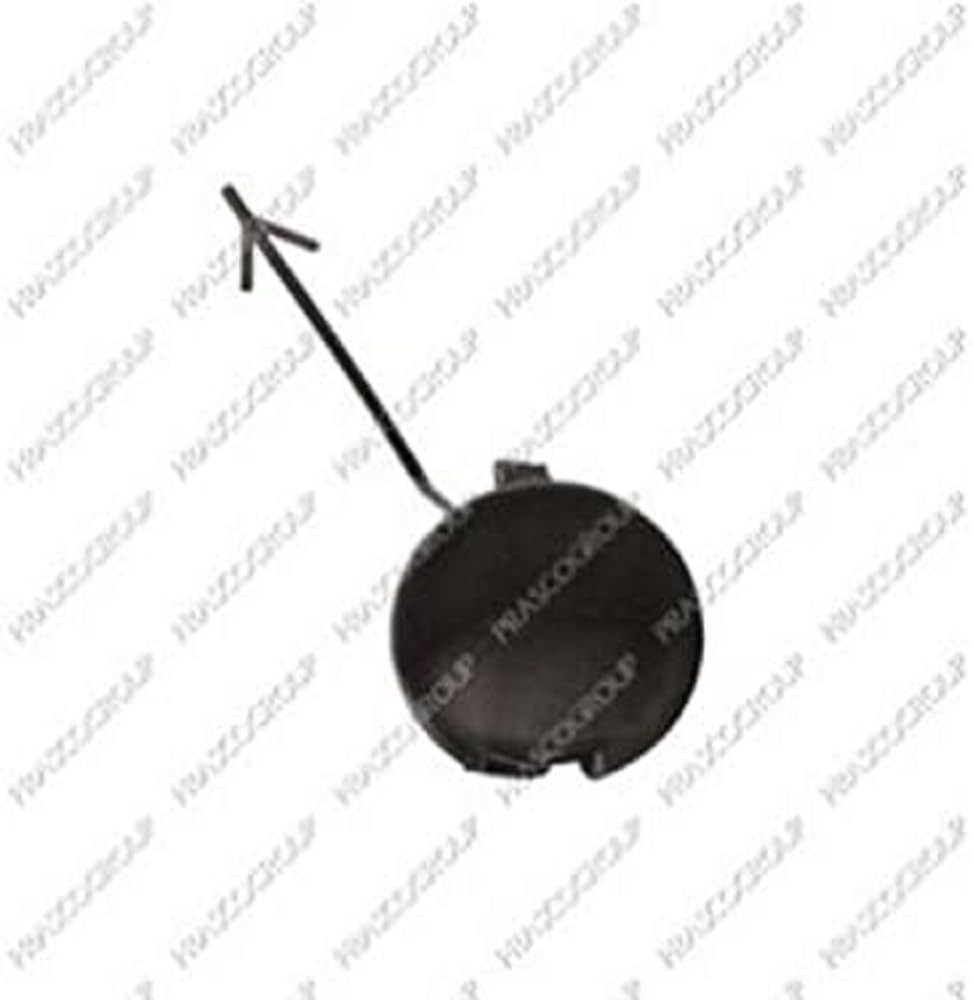 Prasco Schwarz - Aa2101236 - Alfa Romeo - Mito - Mod. 09/08 - Abdeckung Zughaken Stosstange Vorne