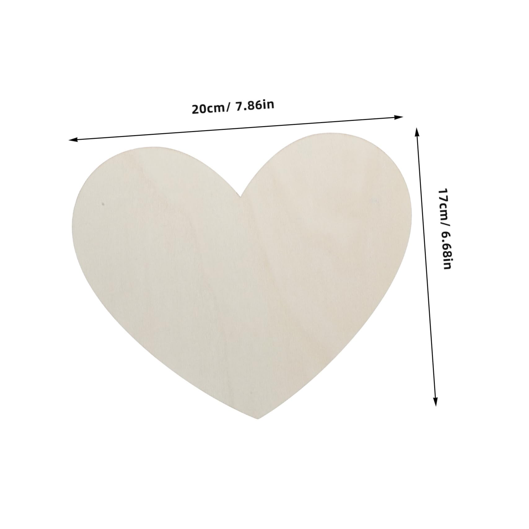 30 Stück Unfertige Holzherzen Große Herzförmige Holzscheiben für Diy Deko Unlackierte Holzherzen für Bastelprojekte Hochzeits und Valentinsdekoration