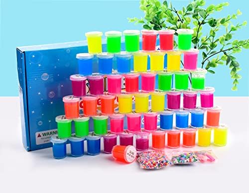 Slime Putty for Kids 54 Pack Slime Kit, Educational Fidget Toy, Party Favors, Great Gifts for Girls and Boys