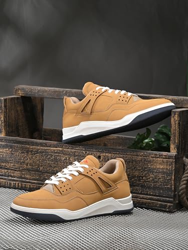 Image of Cruiser Mens Sneaker | Comfort & Style with Soft Cushioned Insole | Sleek, Stylish, and Ready for Anything | Everyday Sneakers with Effortless Vibes|Trendy Lace-Up Design for Casual Outfits 2604