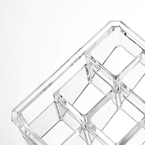 Weiai Lipstick Holder 18 Spaces Lipgloss Organizer, 3 Rows - Multi Level, Makeup Holder & Cosmetics Storage Display4