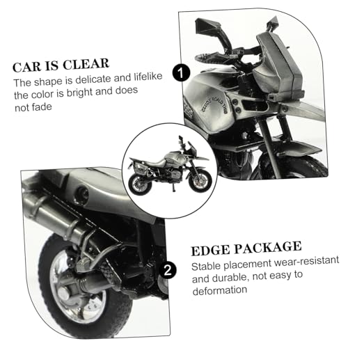 Decoración retro de moto de aleación GALPADA adorno vintage premium para hogar y oficina 4