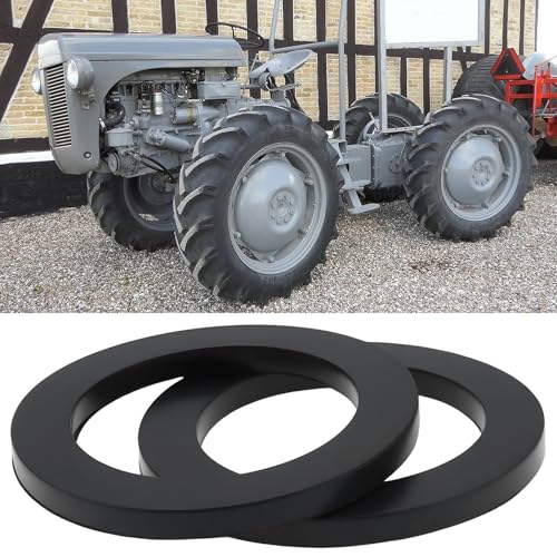 ECSiNG 3X Traktor-Glas-Kraftstoffbehälterdichtung 54x38x4mm 705886R1 Kompatibel mit Massey Ferguson TE20 35