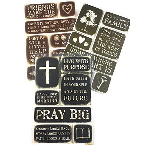 Paperpassion - Faith, Family & Memories Scrapbook Kit | Faith & Family Theme Scrapbook Stickers - Scrapbooking Supplies | Illustrated Faith Scrapbooking Embellishments