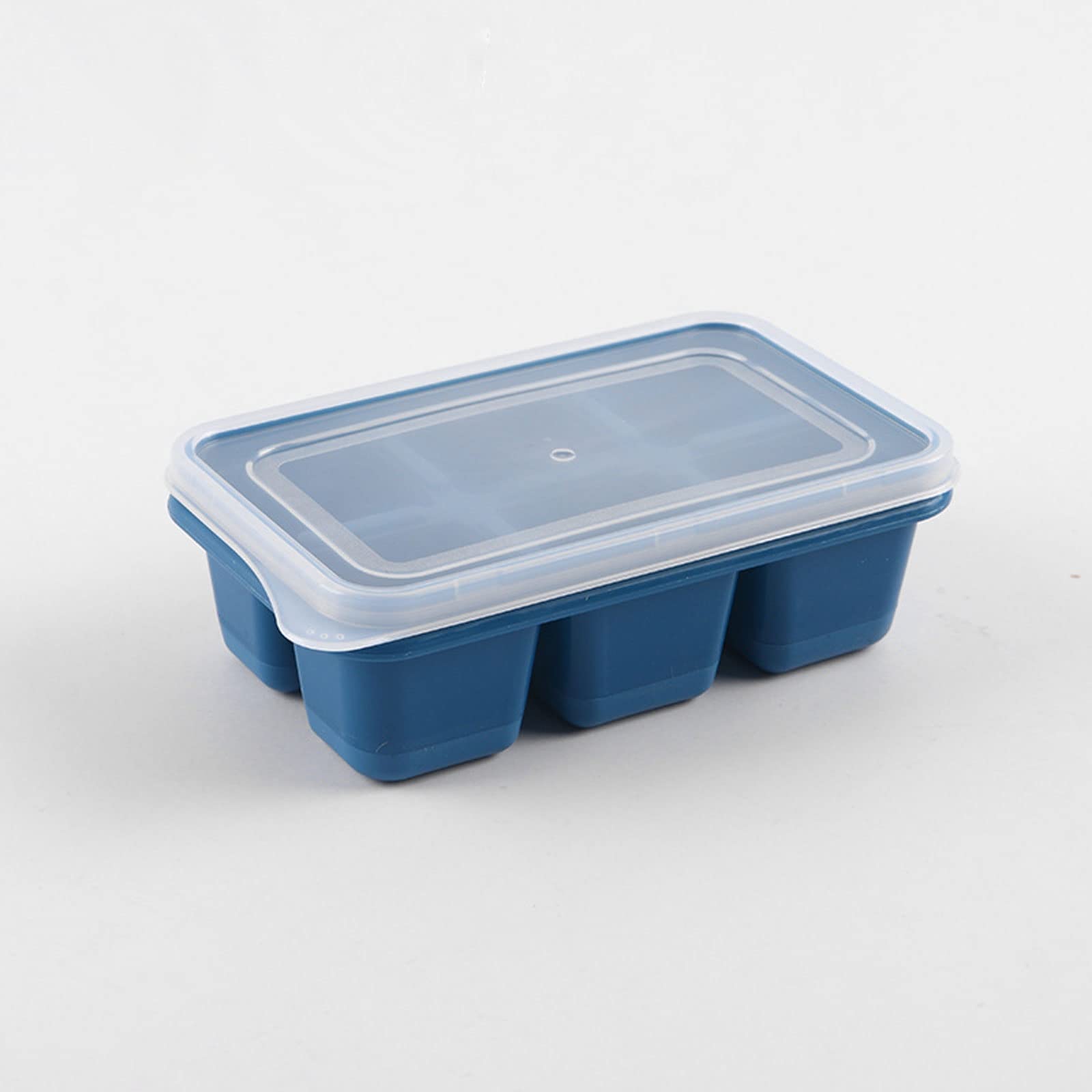JINGYAN Stampi per ghiaccio Ice Cube Mold Household Silicone Tray Refrigerator Box Small Reusable