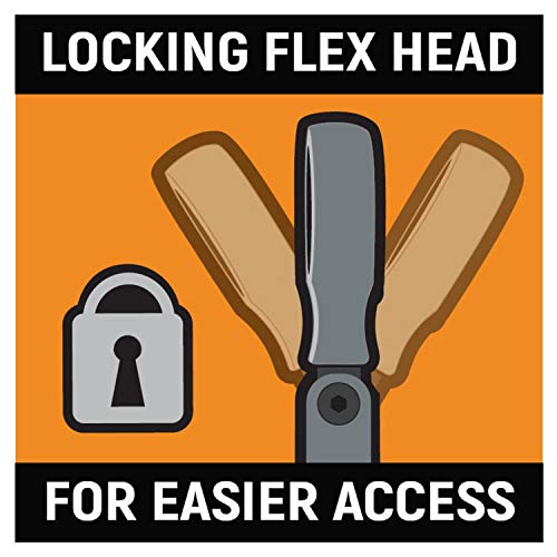 GearWrench 85698 12 Piece XL Locking Flex-Head Ratcheting Combination Wrench Set Metric, Silver, 12 Pc. 12 Pt - Image 3
