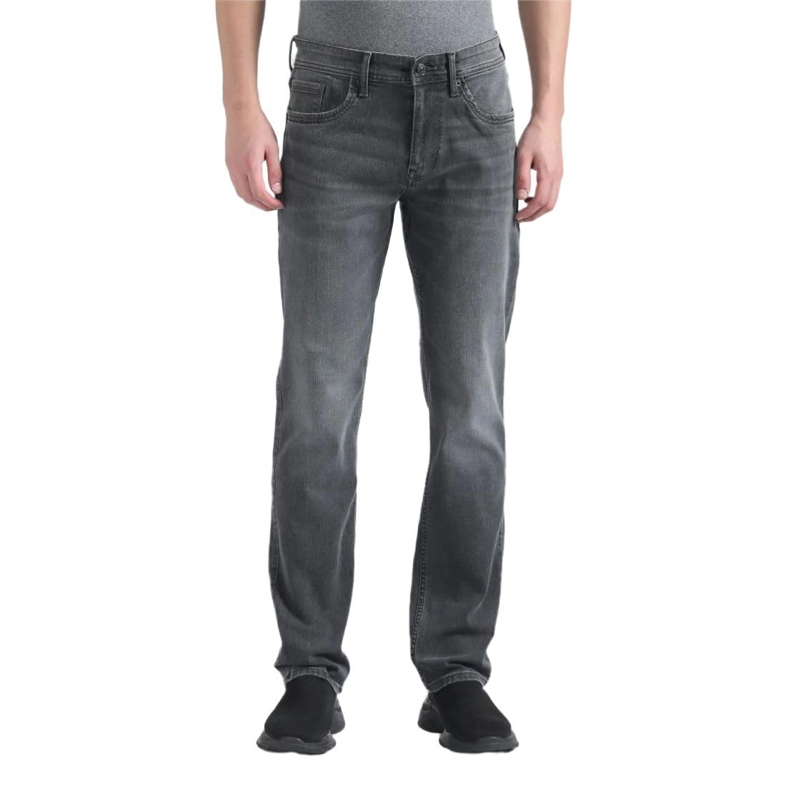 flying machine Men's Slim Straight Fit Jeans| Solid | Mid Rise | Stretchable | Jeans for Man-picture-15