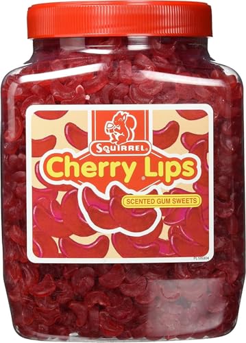 Original Squirrel Retro Classic Gummy Sweets Cherry Lips 2.25kg