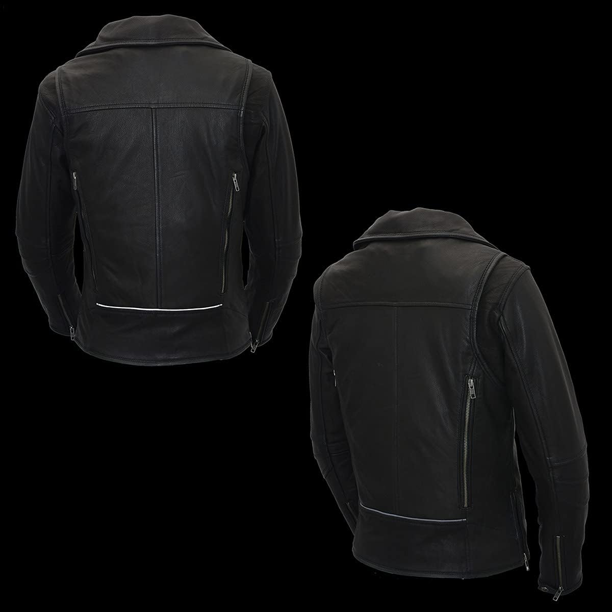Milwaukee Leather Women's Vented Motorcycle Jacket : Automotive