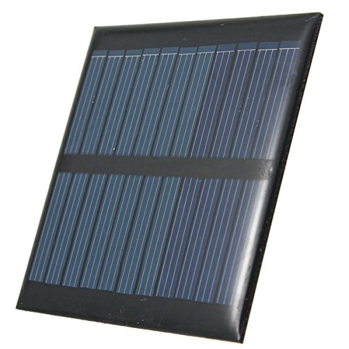 MYAMIA 5.5V 0.6W Polycrystalline 65Mm x 65Mm 90Ma Solar Panel