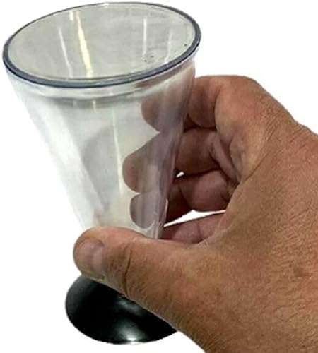 Miniatura 5 de MilesMagic Truco de cristal de agua helada de mago para leche con bloqueo de aire medio, agua, cola, vino, refrescos, etc. en efecto de estado