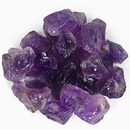 Hypnotic Gems Materials: 1 lb Amethyst Stones AAA Grade Large Chunk from Brazil