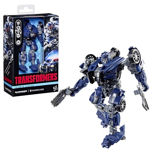 Transformers Studio Series Figurine The Last Knight Barricade Classe Deluxe - vue 3