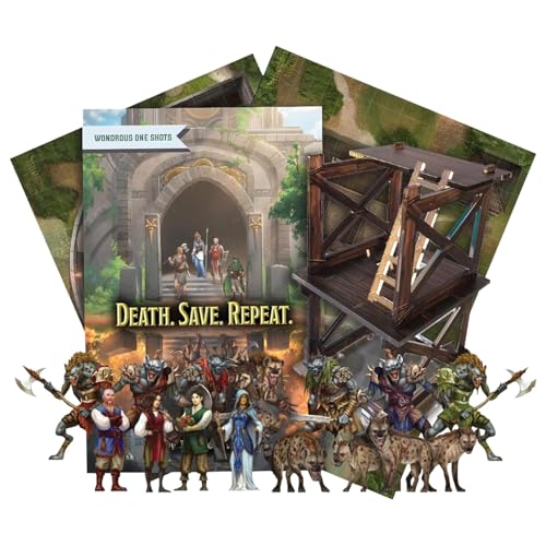 Mort Sauvegardez Répétez Dungeon In A Box jeu de rôle
