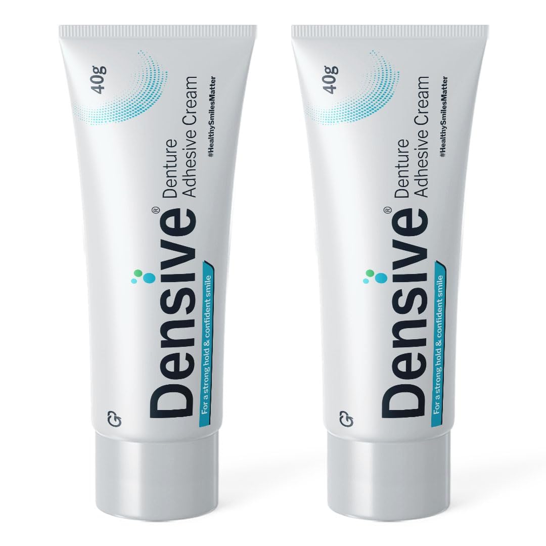 Denture Adhesive Cream – Premium Swiss Formula for Extra Strong, All-Day Hold – Zinc-Free, Neutral Taste, & Food Seal Protection | Pack of 2 (40g x 2)-picture-18