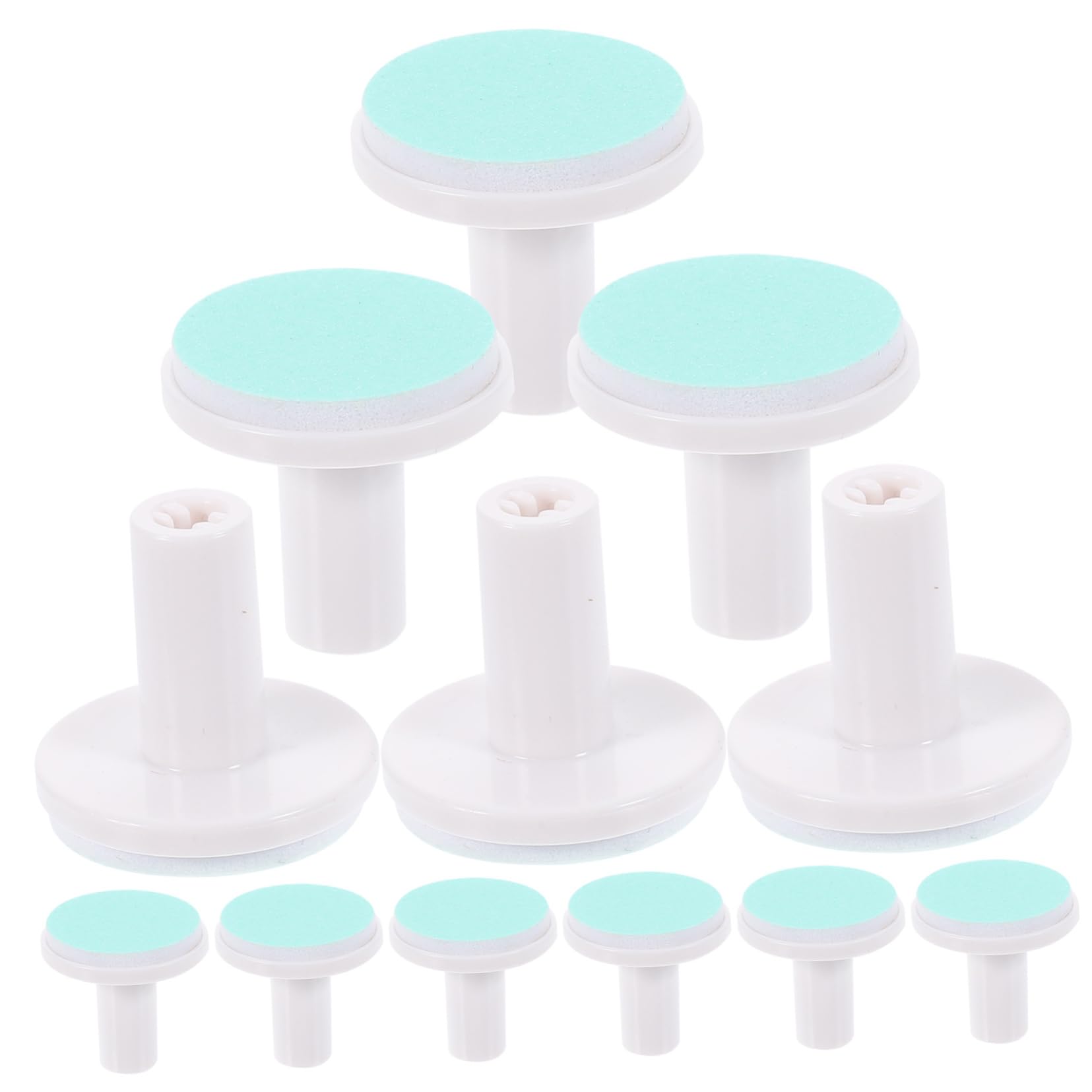 Gogogmee Baby Nail Trimmer Pads 12 Pack Replacement Grinding Heads Nail Filing Tools