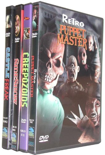 Slab of Horror (Retro Puppet Master / Creepozoids / Sideshow / Castle Freak) [DVD]