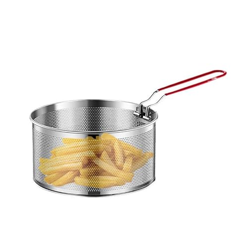 Stainless Steel 304 Fry Basket, 7x7x4 in