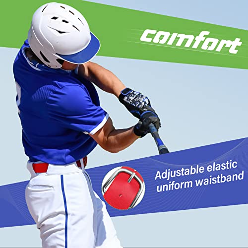 Image of Hercicy 12 Pcs Baseball Belts Softball Belts Bulk for Adult and Youth Adjustable
