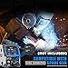 AZZUNO MIG Welder 110V/220V, 200A 8 in 1 Welder Machine Flux Core MIG/Gas MIG/MAG/Aluminum MIG/Spot MIG/Lift TIG/Stick Welding/Spool Gun Compatible, Multiprocess Welding Machine