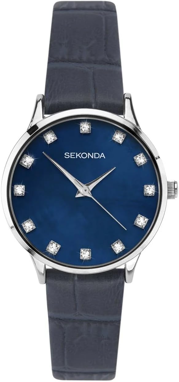 Swatch / Skin / Metro Deco / Orologio Donna / Quadrante Blu / Cassa - Foto 7