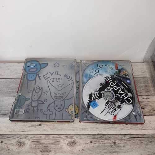 Chappie (2015) - Limited Edition Steelbook (Blu-ray + Bonus Blu-ray + UV Copy) Blu-ray