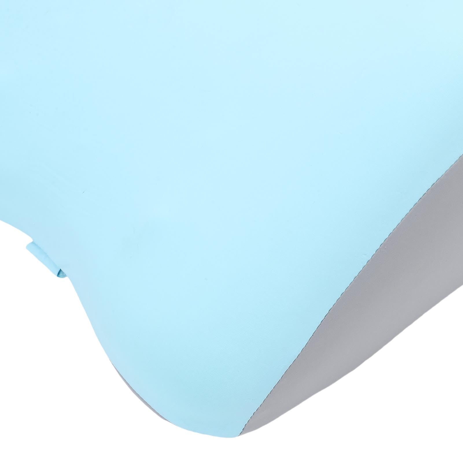 Cuscino di Supporto per la Schiena Design Curvo 3D, Supporto Mirato per L'allineamento della Colonna Vertebrale, Migliora il Comfort per L'uso Quotidiano, Cuscino di Grandi Dimensioni (blu