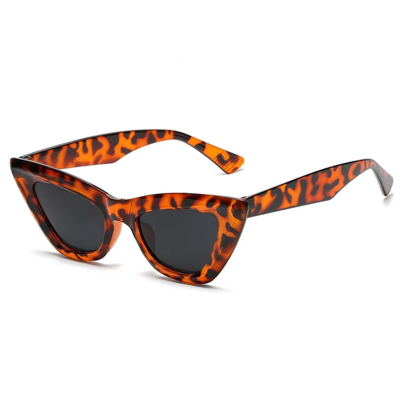 Lunettes de soleil oeil de chat rétro contre la luminosité agressive