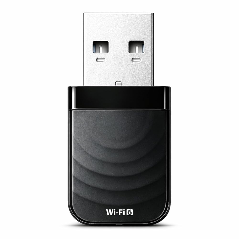 Adaptador WiFi USB para PC 1300Mbps USB3.0 WiFi 6 Antena WiFi PC de Doble Banda 5GHz/2.4GHz Receptor WiFi Inalámbrico para Ordenador Portátil Windows 11/10/8/8.1/7