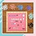 Yexiya 1035 Pcs Board Letters with Organizer Case Set Include 3/4'' Multicolor Plastic Pre Cut Characters Cursive for Felt Message Board Letters Numbers Symbols