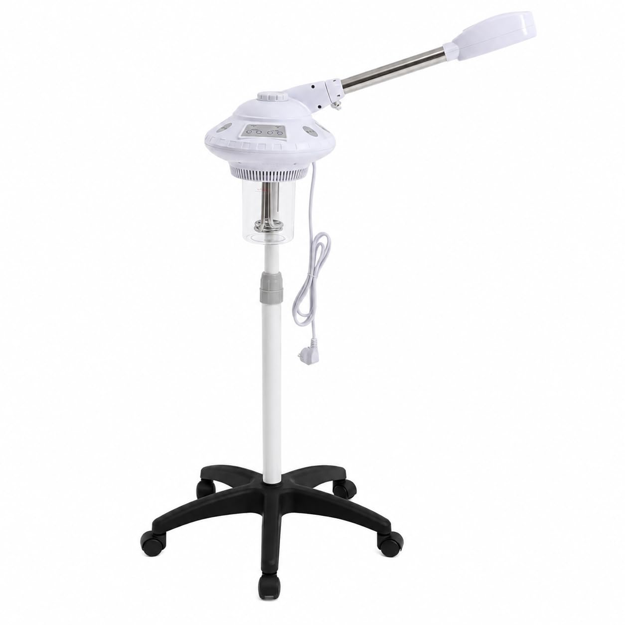 Nawilżacz powietrza do sauny do twarzy, oczyszczacz porów, parownik do twarzy, 750 W, 220 V, biały nano spray