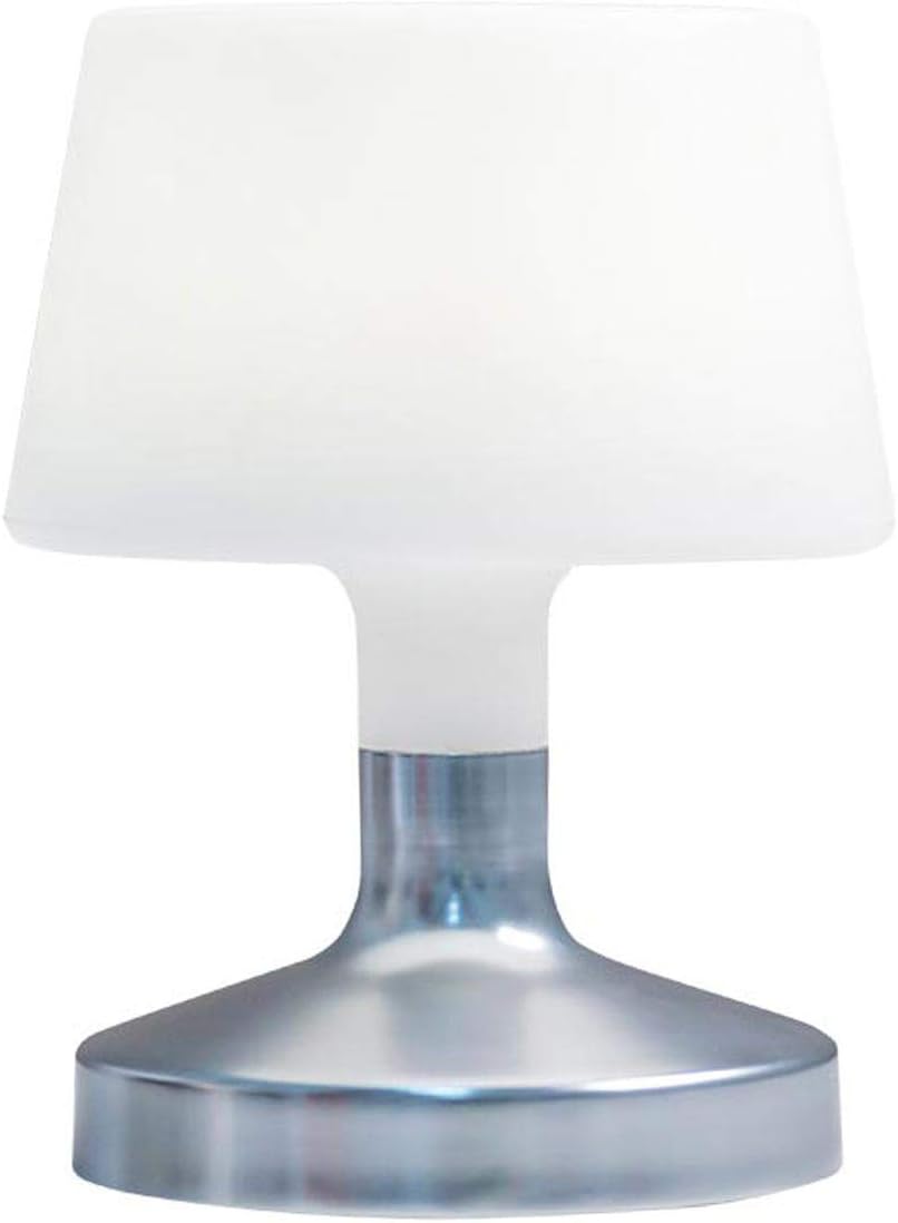 Lumisky Helen Silver Table Lamp, White