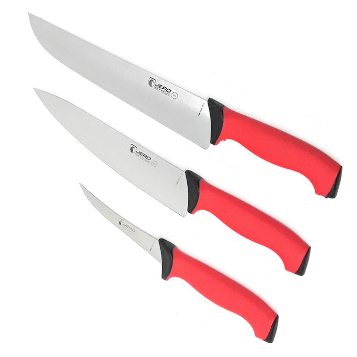 Buy Jero TR Series 3 Piece Kitchen Set 10 Inch Straight Butcher Knife