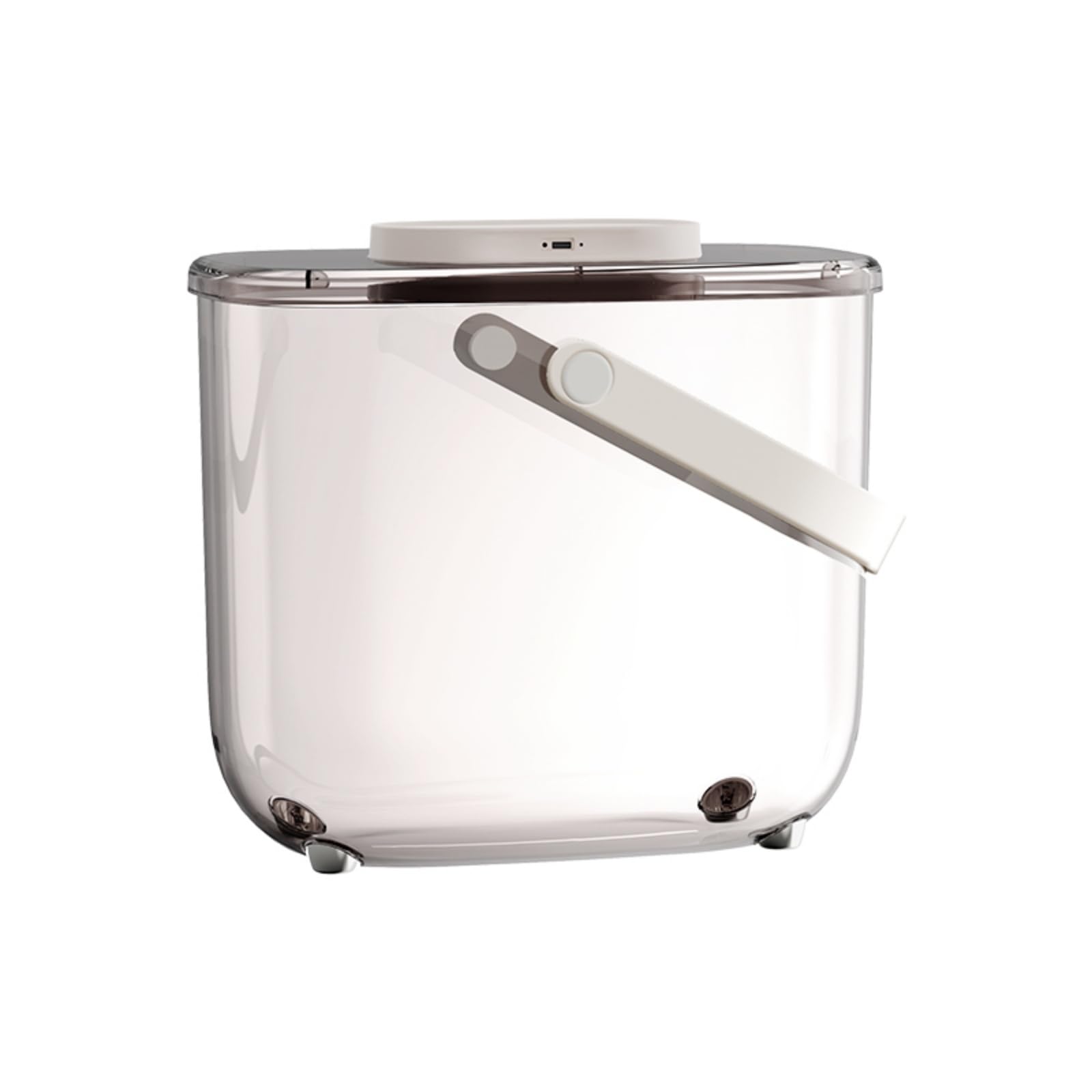 EPWIOR Smart Vacuum Sealed Pet Food Storage Container, 10L Capacity, Food Grade Dog Food Container, Moisture-Proof with Insect Prevention